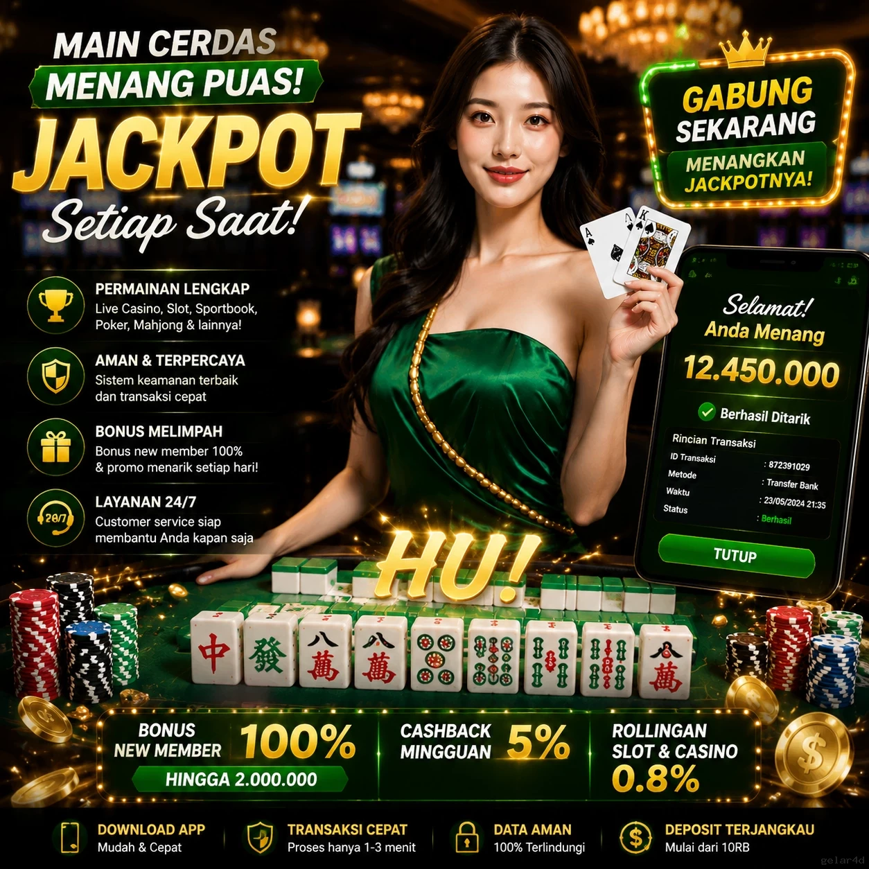 Sistem verifikasi gelar4d screenshot